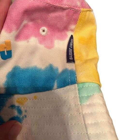 Disney Parks 2022 Walt Disney World Tye Dye Spirit Jersey Sun Bucket Hat - Picture 2 of 4